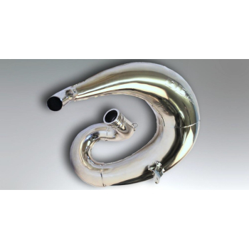 DEP PIPES PROMOCJA ARMOURED DYFUZOR/KOMORA/TUBA REZONANSOWA NIKLOWANA (FRONT EXHAUST PIPE NICKEL): KTM EXC 250/300 '17-'19, TPI '18-19, HUSQVARNA 250/