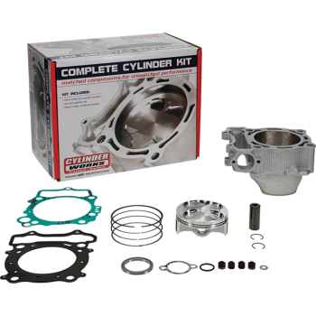 CYLINDER WORKS CYLINDER KOMPLETNY YAMAHA YZF 250 '19-'24 WRF 250 '20-'24 STANDARD = 77MM (HC 14.7:1) (TŁOK 24381)