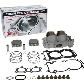 CYLINDER WORKS CYLINDER KOMPLETNY POLARIS ACE 900XC '17-19, RANGER 900XP/CREW '17-19, RZR 900 '17-23 STANDARD (93,00 MM) (2X TŁOK 24398, CYLINDER, TOP