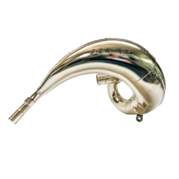 DEP PIPES ARMOURED DYFUZOR/KOMORA/TUBA REZONANSOWA NIKLOWANA (FRONT EXHAUST PIPE NICKEL): BETA 250/300 RR '14 - '23 (WZMOCNIONY 1,2MM)