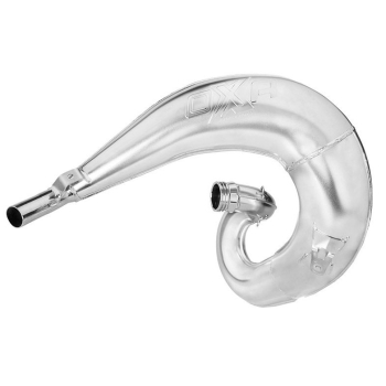 OXA FACTORY DYFUZOR (TUBA REZONANSOWA) FRONT EXHAUST PIPE CHROME KTM EXC 250 / 300 '04-'11, SX 250 '03-'10 (064050002-PDA0404)