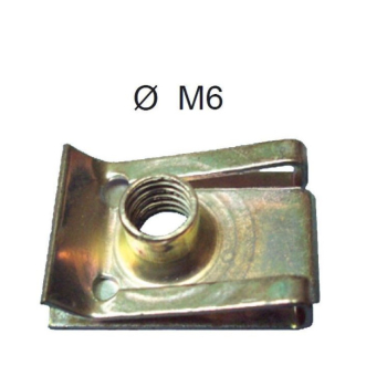 OXA FACTORY NAKRĘTKA ZATRZASKOWA (WSUWKA Z GWINTEM M6) M6 DO MOCOWANIA WYDECHU (0040916-E0706)