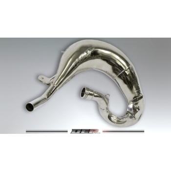 DEP PIPES PROMOCJA DYFUZOR/KOMORA/TUBA REZONANSOWA NIKLOWANA (FRONT EXHAUST PIPE NICKEL): KTM SX 85 '18-'21, HUSQVARNA TC 85 '18-'21
