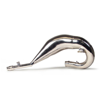 DEP PIPES PROMOCJA DYFUZOR/KOMORA/TUBA REZONANSOWA NIKLOWANA (FRONT EXHAUST PIPE NICKEL): SUZUKI RM 125 '01-'20