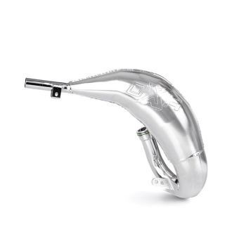 OXA FACTORY DYFUZOR (TUBA REZONANSOWA) FRONT EXHAUST PIPE CHROME X8 KTM SX 125 '19-'22