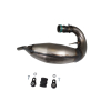 OXA FACTORY DYFUZOR (TUBA REZONANSOWA) FRONT EXHAUST PIPE RACING STEEL X8 KTM SX 125 '23-'25