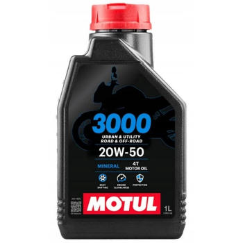 MOTUL 3000 20W50 olej mineralny 1l