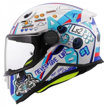 LS2 FF812 KID NEXT LEVEL kask dziecięcy kolorowy