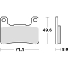 WRP klocki hamulcowe FA379, MCB752-10211