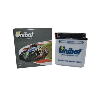 UNIBAT akumulator 16Ah-12V 207A (L+)