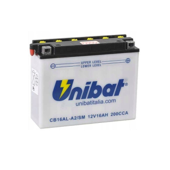 UNIBAT akumulator 16Ah-12V 200A (P+)
