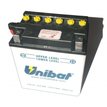 UNIBAT akumulator 11Ah-12V 160A (P+)