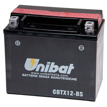 UNIBAT akumulator 10Ah-12V 180A (L+)