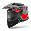 AIROH COMMANDER 2 REVEAL RED FLUO kask dual XL