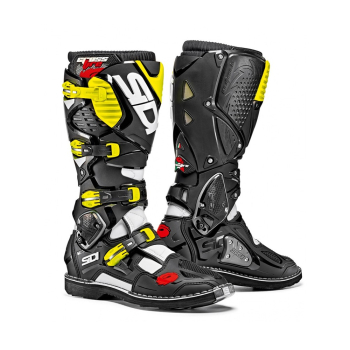 SIDI CROSSFIRE 3 buty biało-czarne-fluo
