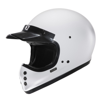 HJC V60 WHITE kask biały S