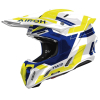 AIROH TWIST 3 DYNASTY BLUE YELLOW połysk kask M