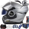 LS2 FF901 ADVANT X kask modułowy tytanowy mat XS-11624