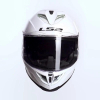 LS2 FF818 STORM III kask integralny biały M-11725