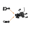 Uchwyt na telefon z ładowarką RAM XL USB-11730