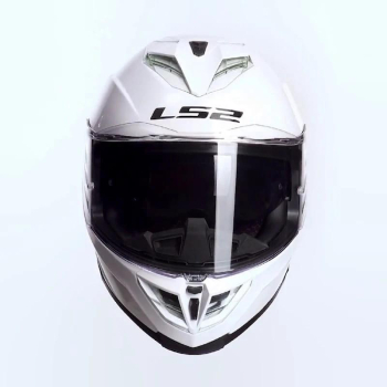 LS2 FF818 STORM III kask integralny biały M-11725