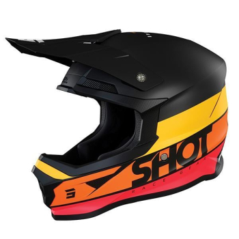 SHOT FURIOUS STORY ORANGE MATT kask L