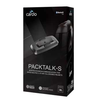 CARDO PACKTALK-S SINGLE interkom do kasku SHOEI