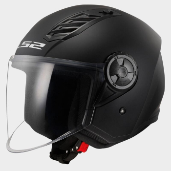 LS2 AIRFLOW II kask otwarty mat czarny