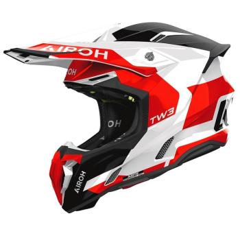 AIROH TWIST 3 FANCY RED połysk kask L