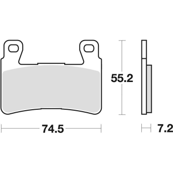TRW klocki hamulcowe FA296, FDB2079, GD134, FD0219-12209