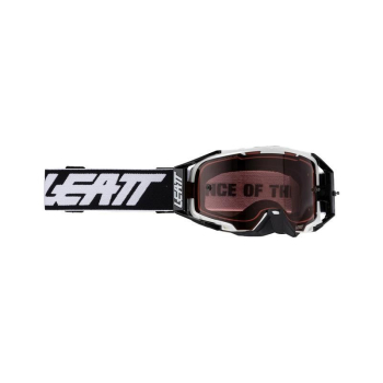LEATT VELOCITY 6.5 UV CRYZTAL gogle czarno-białe