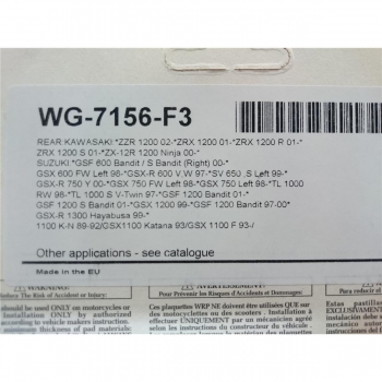 WRP klocki hamulcowe FA63, FDB338-15222