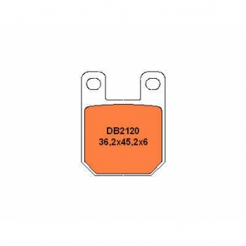 DB klocki hamulcowe SX 60/65 98-01, DER FA115