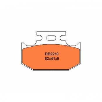 DB klocki tył KX/RM 89-95, YZ+F/WR 90-97/98 FA152