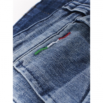 MOTTO ITALIA spodnie niebieskie-24052