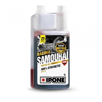 IPONE SAMOURAI 2T olej syntetyczny truskawkowy 1 l