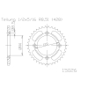 WRP zębatka tył YZ 80/85 93-..., RM 80/85 89-...-25236