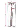SHIMA STR spodnie skórzane kombinezonu fluo-26296