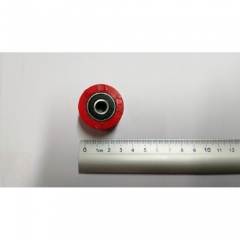 UFO rolka łańcucha HONDA CR+F 00-.. 34 mm czerwona