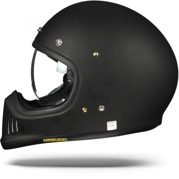 SHOEI EX-ZERO MATTE BLACK kask retro-29142