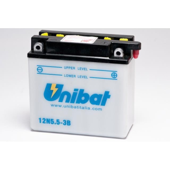 UNIBAT akumulator 6Ah-12V 60A (P+)