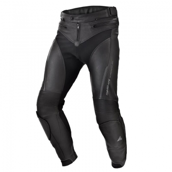 SHIMA CHASE PANTS spodnie skórzane czarne-31724