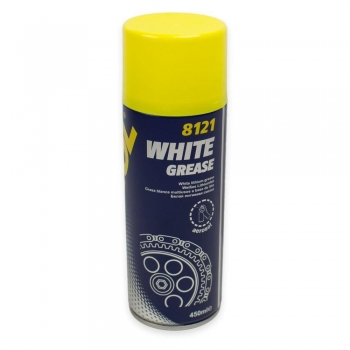 MANNOL WHITE GREASE smar do łańcucha spray 450 ml