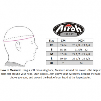 AIROH WRAAAP DARKNESS MATT kask M-33390