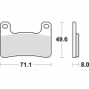 WRP klocki hamulcowe FA379, MCB752-34737