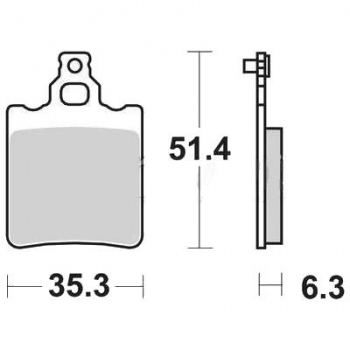 WRP klocki hamulcowe FA337, MCB552-34751