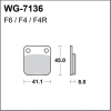 WRP klocki hamulcowe FA54, MCB510-34962