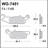 WRP klocki tył prawy YFM GRIZZLY 700 07-... FA446-34997