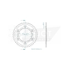 ESJOT zębatka tył BETA RR 125-498 08/18-...-35046