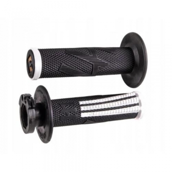 ODI EMIG V2 PRO SOFT manetki skręcane czarno-białe